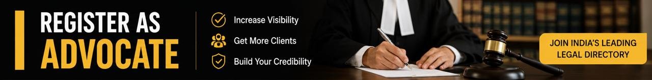 Register as Advocate at Legal Firms