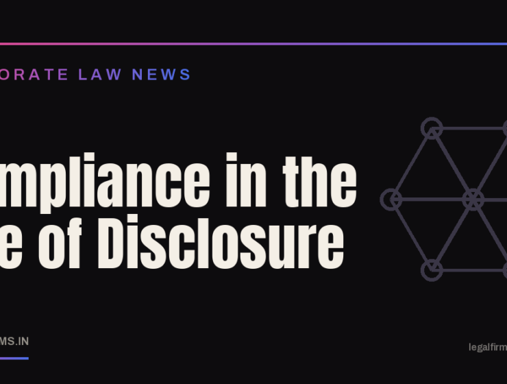 Compliance in the Age of Disclosure