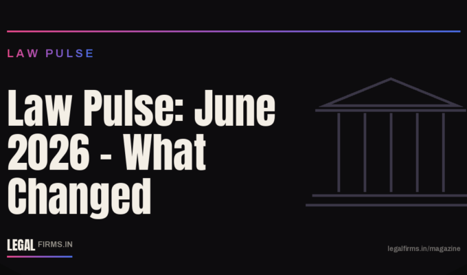 Law Pulse June 2026 What Changed