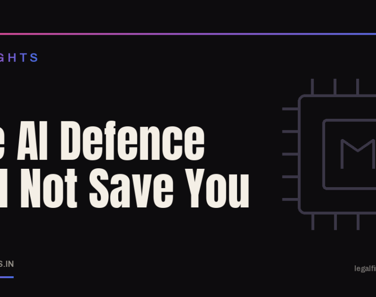 The AI Defence Will Not Save You