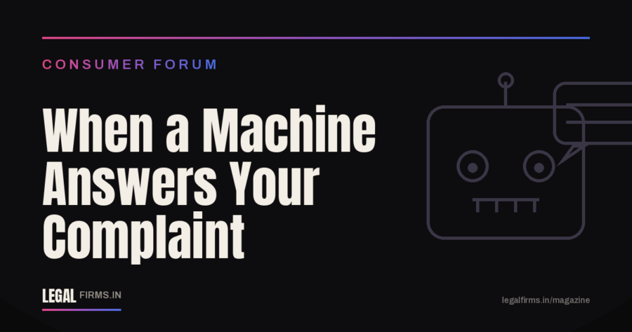 When a Machine Answers Your Complaint