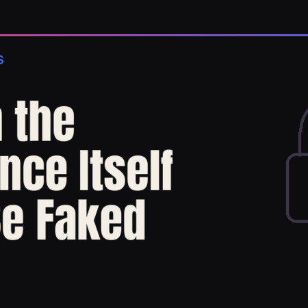 When the Evidence Itself Can Be Faked
