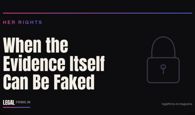 When the Evidence Itself Can Be Faked