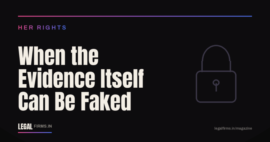 When the Evidence Itself Can Be Faked