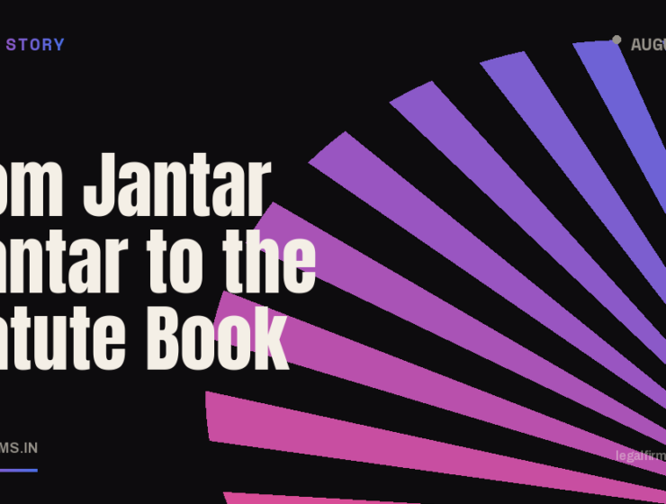 From Jantar Mantar to the Statute Book