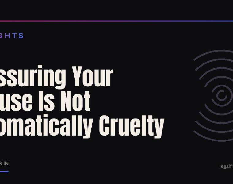 Pressuring Your Spouse Is Not Automatically Cruelty