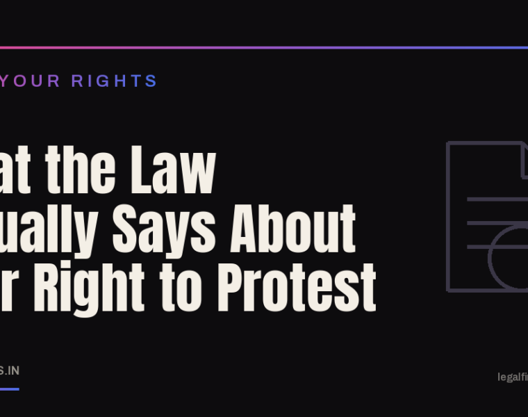 What the Law Actually Says About Your Right to Protest