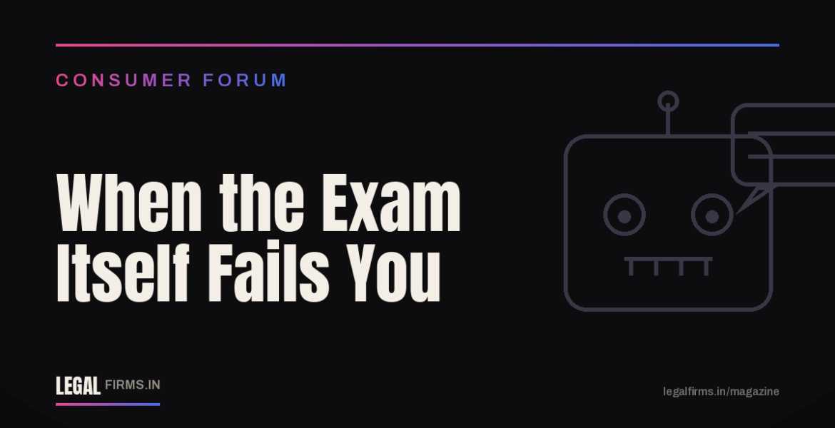 When the Exam Itself Fails You