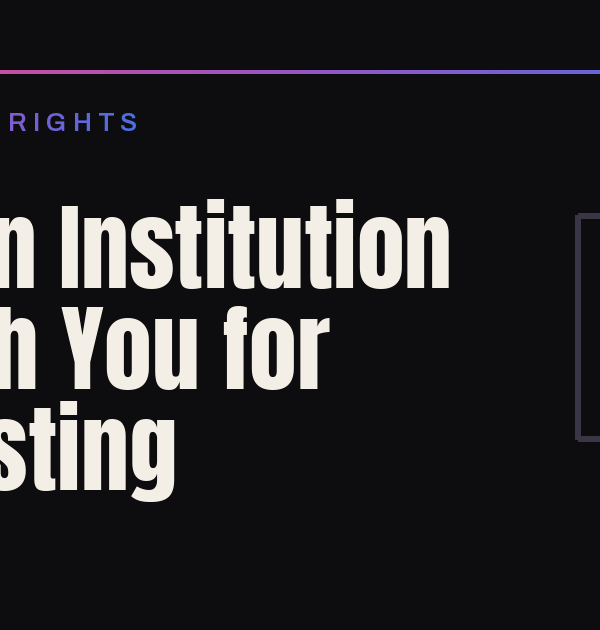 Can an Institution Punish You for Protesting?
