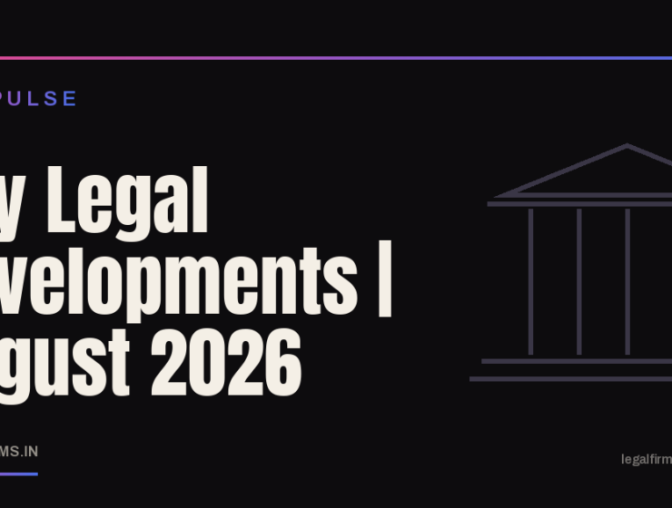 Key Legal Developments August 2026
