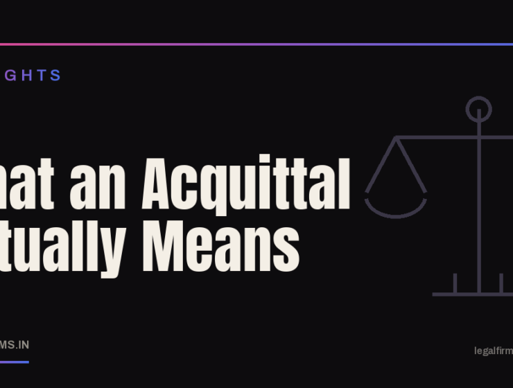 What an Acquittal Actually Means