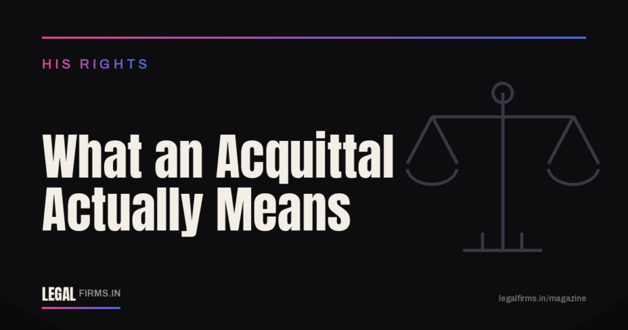 What an Acquittal Actually Means