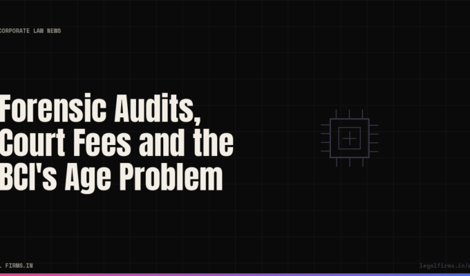 Forensic Audits, Court Fees and the BCI's Age Problem