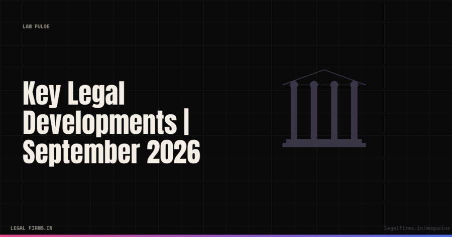 Key Legal Developments September 2026