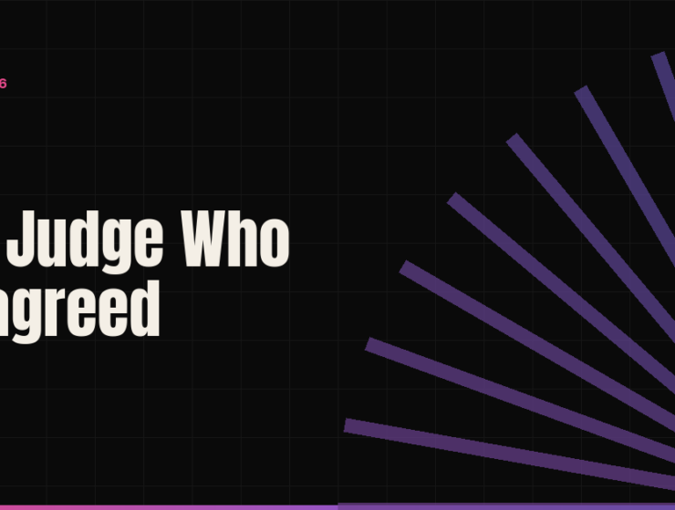 The Judge Who Disagreed