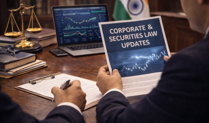 Key Developments in Indian Corporate & Securities Law