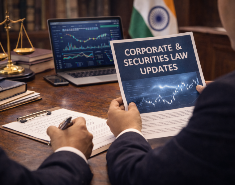 Key Developments in Indian Corporate & Securities Law
