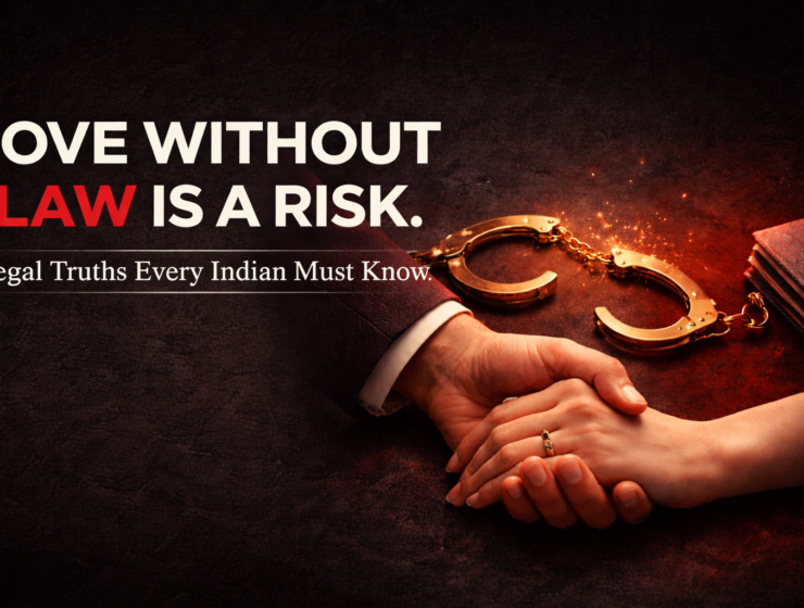 LOVE WITHOUT LAW IS A RISK. Legal Truths Every Indian Must Know