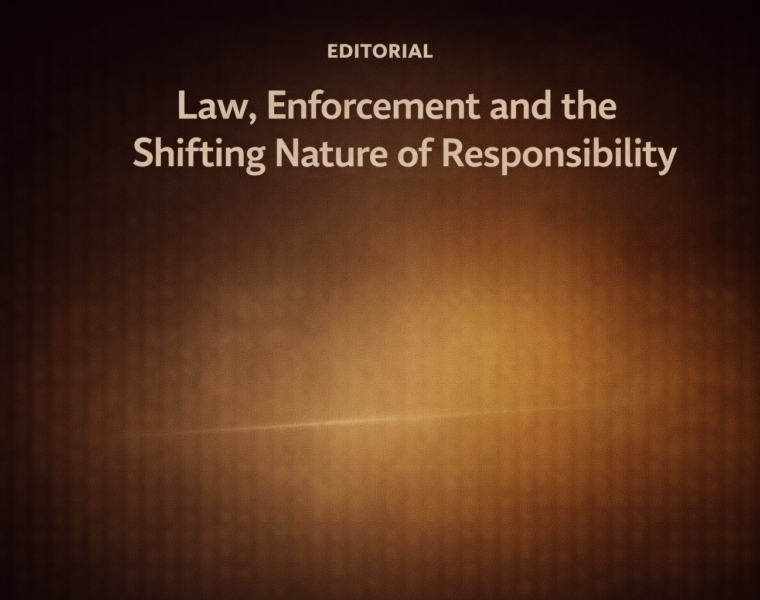 Law, Enforcement and the Shifting Nature of Responsibility