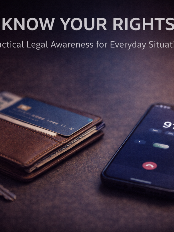 Practical Legal Awareness for Everyday Situations