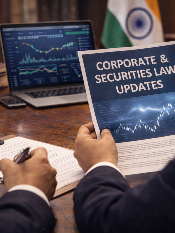 Key Developments in Indian Corporate & Securities Law
