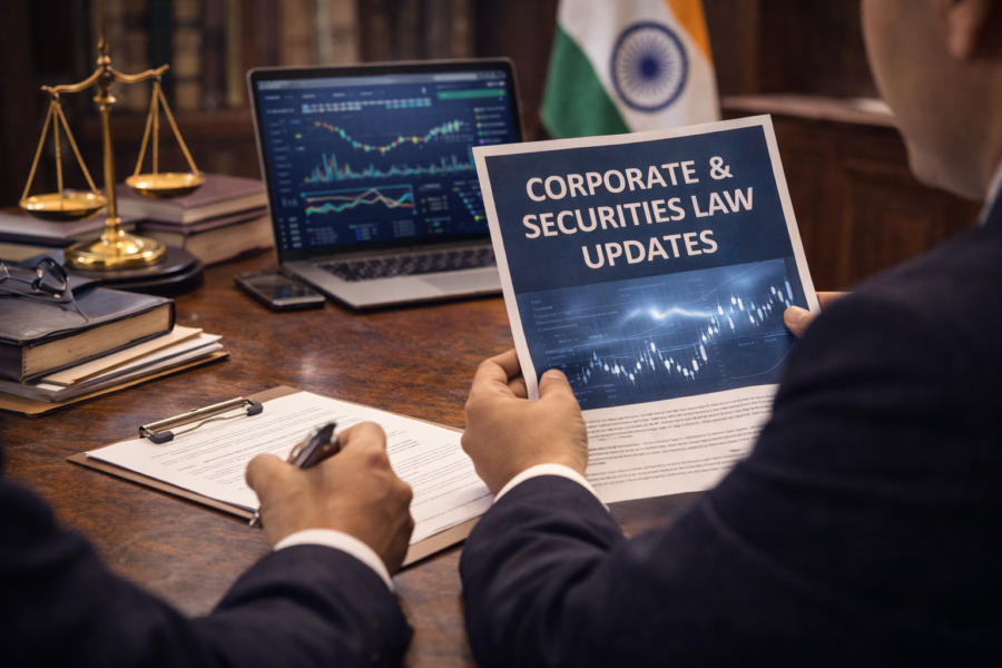 Key Developments in Indian Corporate & Securities Law