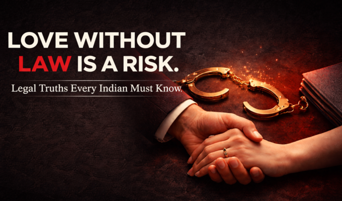 LOVE WITHOUT LAW IS A RISK. Legal Truths Every Indian Must Know