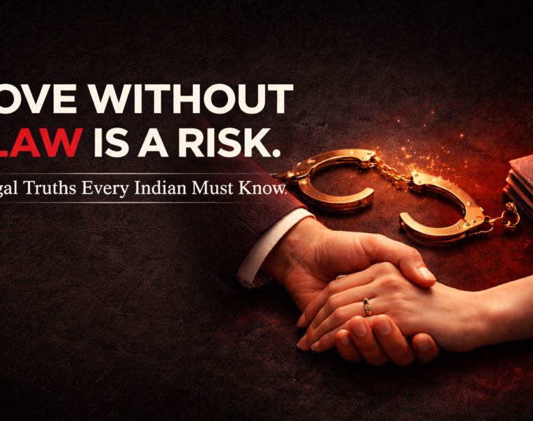 LOVE WITHOUT LAW IS A RISK. Legal Truths Every Indian Must Know