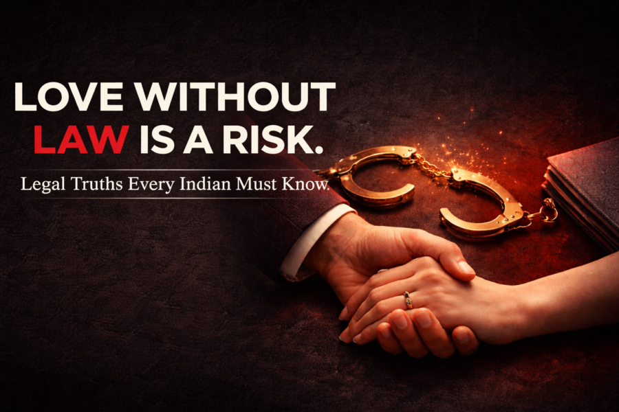 LOVE WITHOUT LAW IS A RISK. Legal Truths Every Indian Must Know