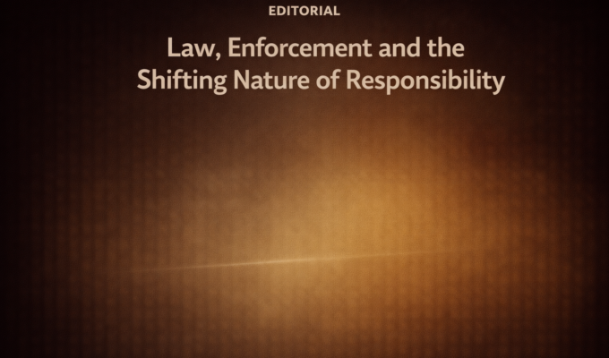 Law, Enforcement and the Shifting Nature of Responsibility
