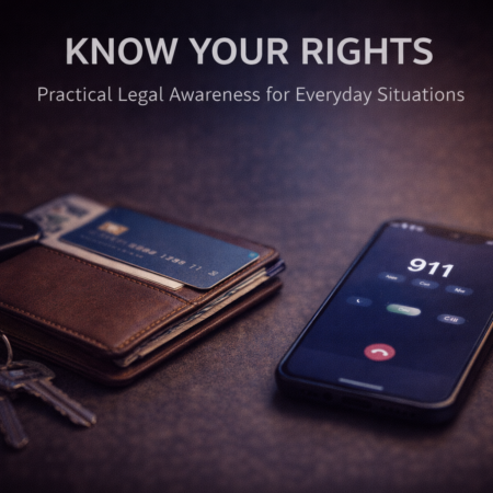 Practical Legal Awareness for Everyday Situations