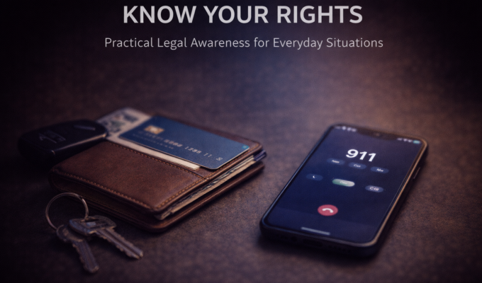 Practical Legal Awareness for Everyday Situations