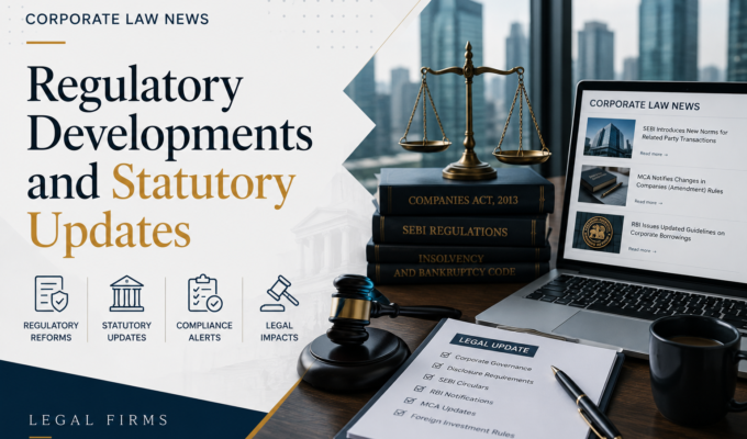 Corporate Law News Regulatory Developments and Statutory Updates