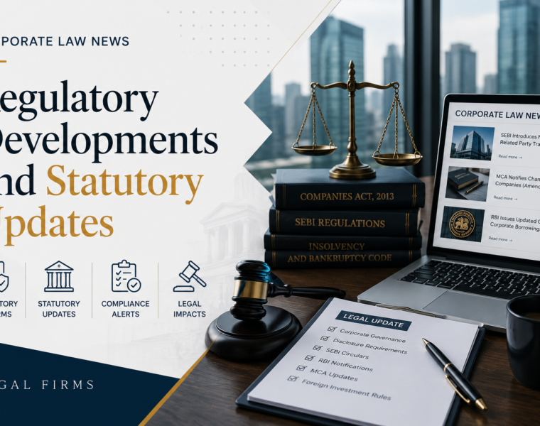 Corporate Law News Regulatory Developments and Statutory Updates