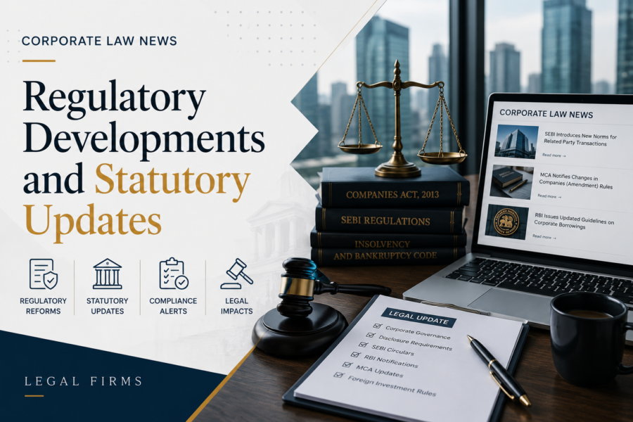 Corporate Law News Regulatory Developments and Statutory Updates