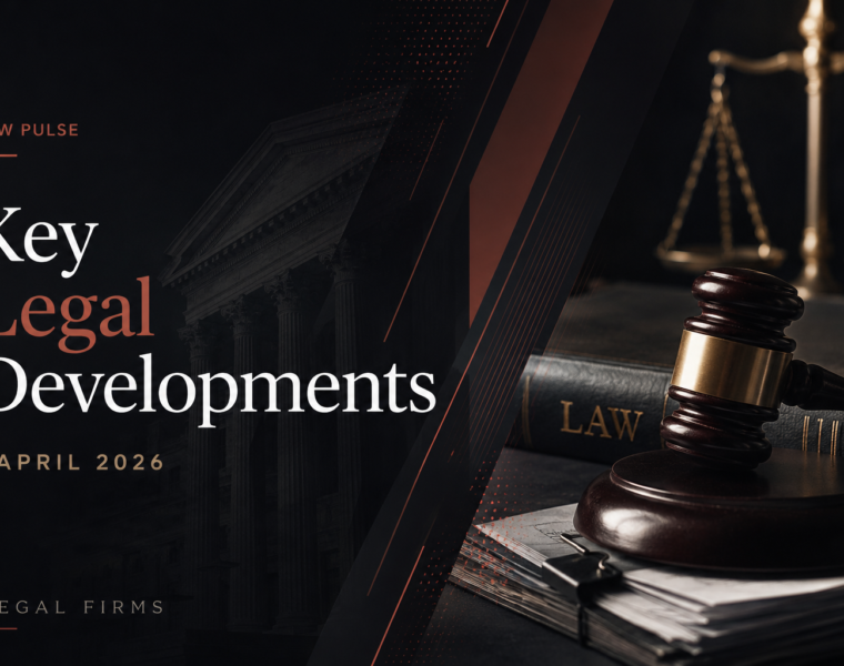Law Pulse Key Legal Developments | April 2026