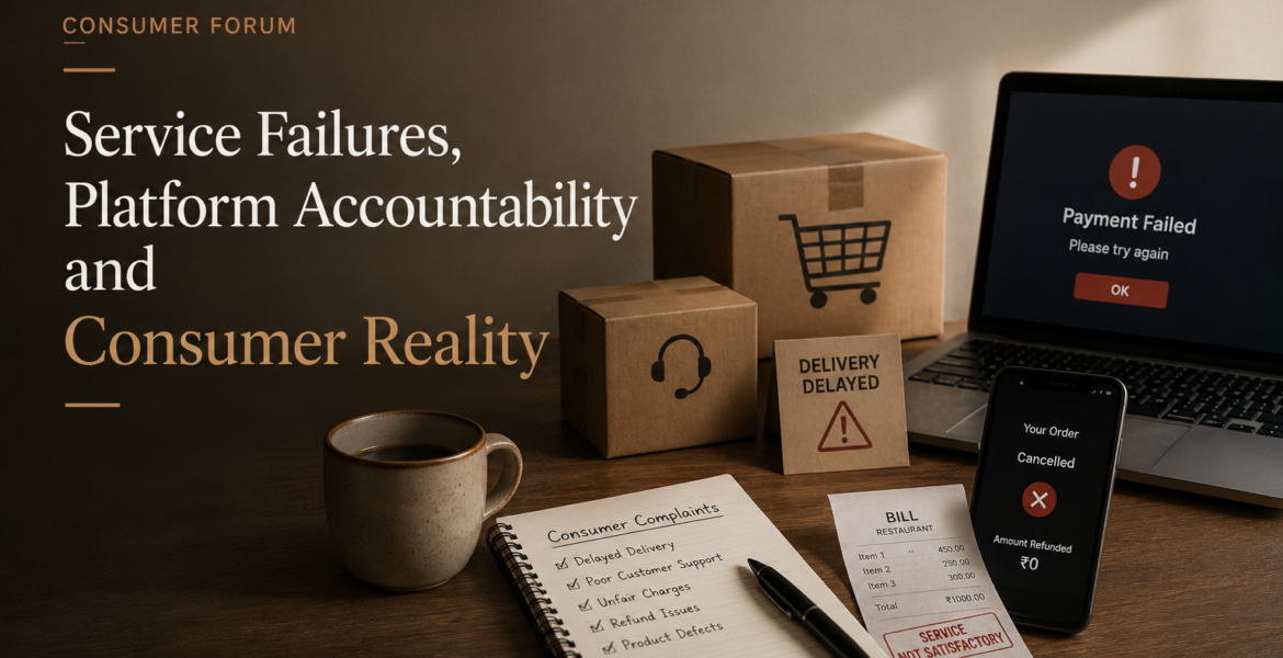Service Failures, Platform Accountability and Consumer Reality