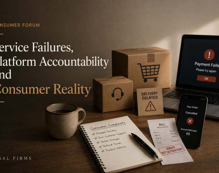 Service Failures, Platform Accountability and Consumer Reality