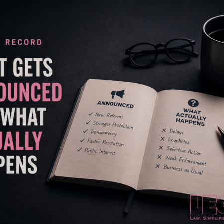 What Gets Announced and What Actually Happens