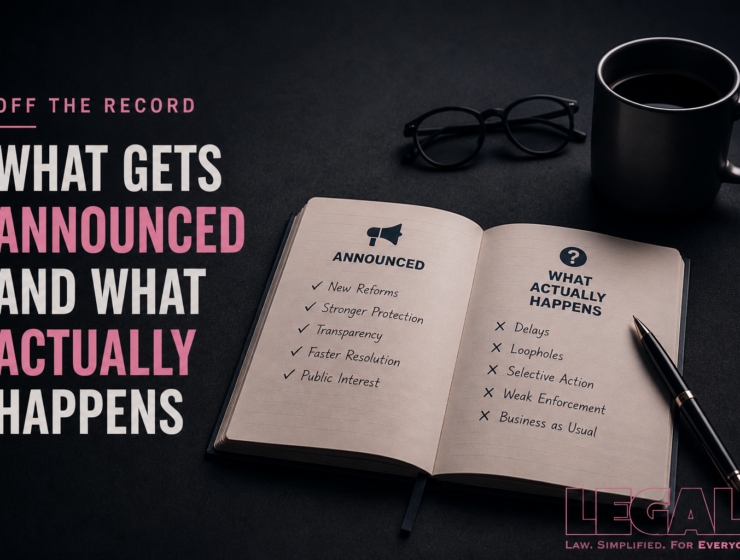 What Gets Announced and What Actually Happens