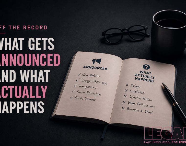 What Gets Announced and What Actually Happens